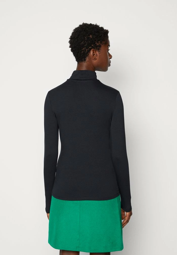 Edc By Esprit TURN UP - Long Sleeved Top - Black 3 Edc By Esprit TURN UP - Long Sleeved Top - Black - Image 3