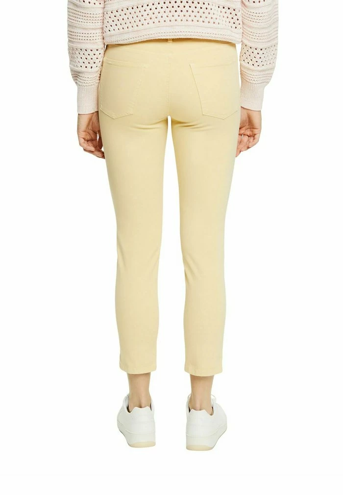 Edc By Esprit Trousers - Pastel Yellow 7 Edc By Esprit Trousers - Pastel Yellow - Image 7