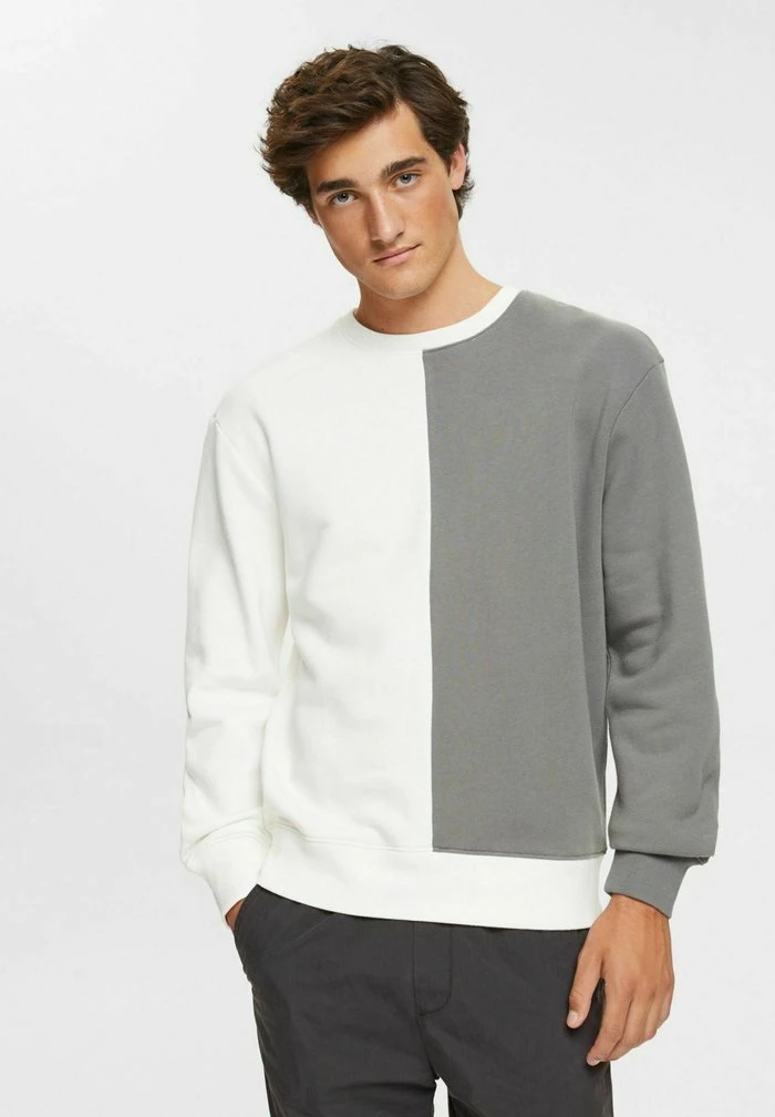 Edc By Esprit Sweatshirt - Off White 1 Edc By Esprit Sweatshirt - Off White