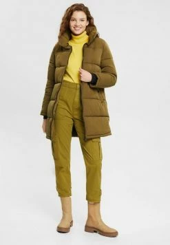 Edc By Esprit Winter Coat - Khaki Green -edc by Esprit Shop 6660278f254143be87a679bb4e508575