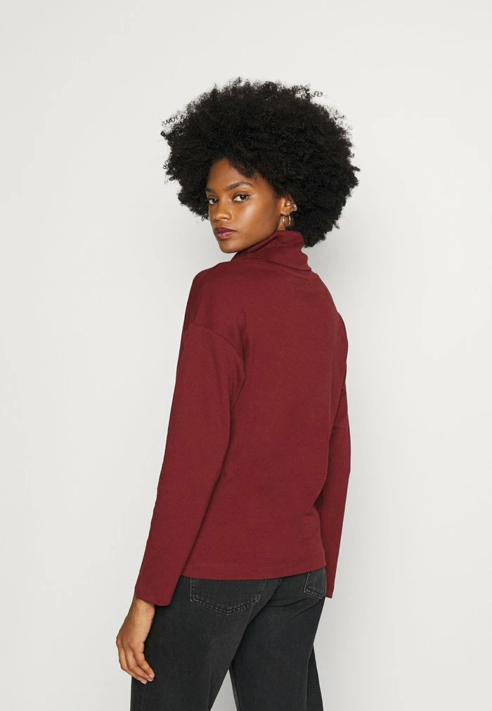 Edc By Esprit HEAVY - Long Sleeved Top - Garnet Red 3 Edc By Esprit HEAVY - Long Sleeved Top - Garnet Red - Image 3