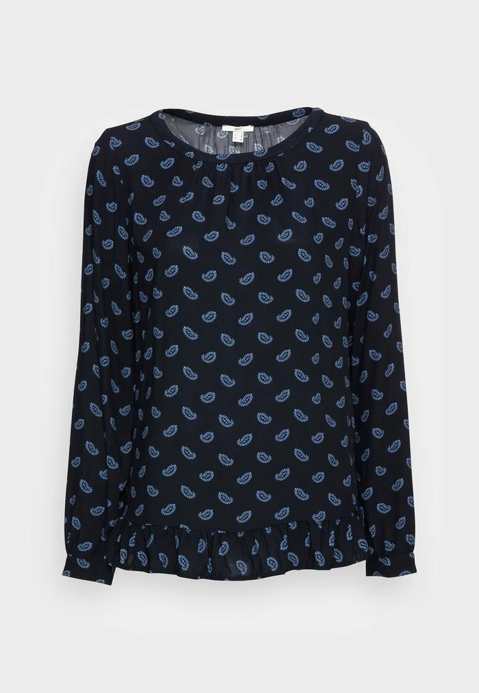 Edc By Esprit BLOUSE - Blouse - Navy 4 Edc By Esprit BLOUSE - Blouse - Navy - Image 4