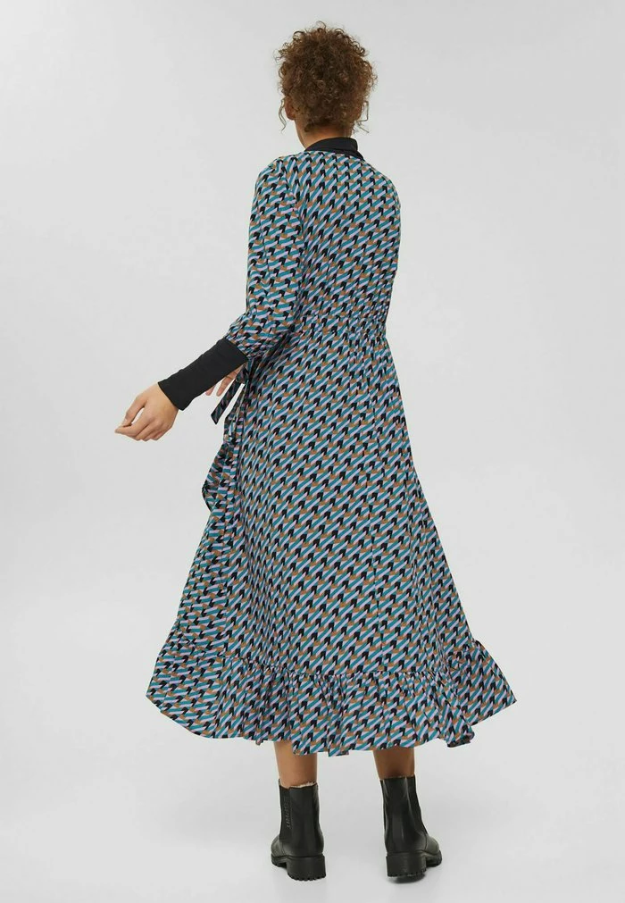 Edc By Esprit Day Dress - Emerald Green 3 Edc By Esprit Day Dress - Emerald Green - Image 3