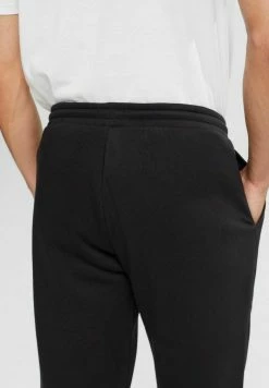 Edc By Esprit SWEATPANTS - Tracksuit Bottoms - Black -edc by Esprit Shop 6762b37954f64e2d9c723ef504b815ee