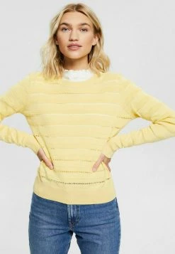 Edc By Esprit Jumper - Pastel Yellow 5