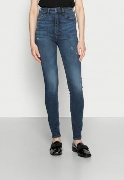 Edc By Esprit Jeans Skinny Fit - Blue Dark Wash