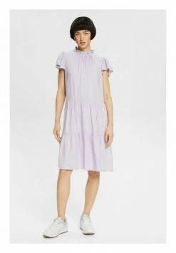 Edc By Esprit RÜSCHEN-KRAGEN, LENZING™ ECOVERO™ - Day Dress - Lavender
