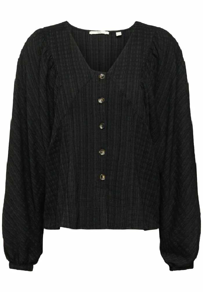 Edc By Esprit Blouse - Black 5 Edc By Esprit Blouse - Black - Image 5