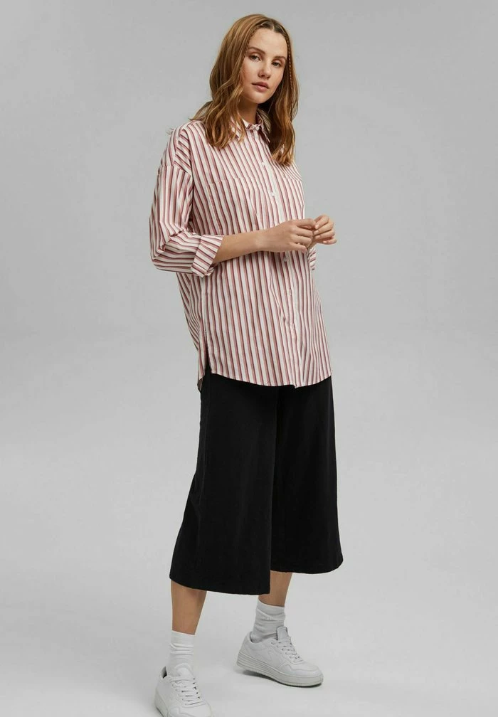 Edc By Esprit Button-down Blouse - Off White 2 Edc By Esprit Button-down Blouse - Off White - Image 2