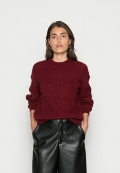 Edc By Esprit SWEATER - Jumper - Dark Red