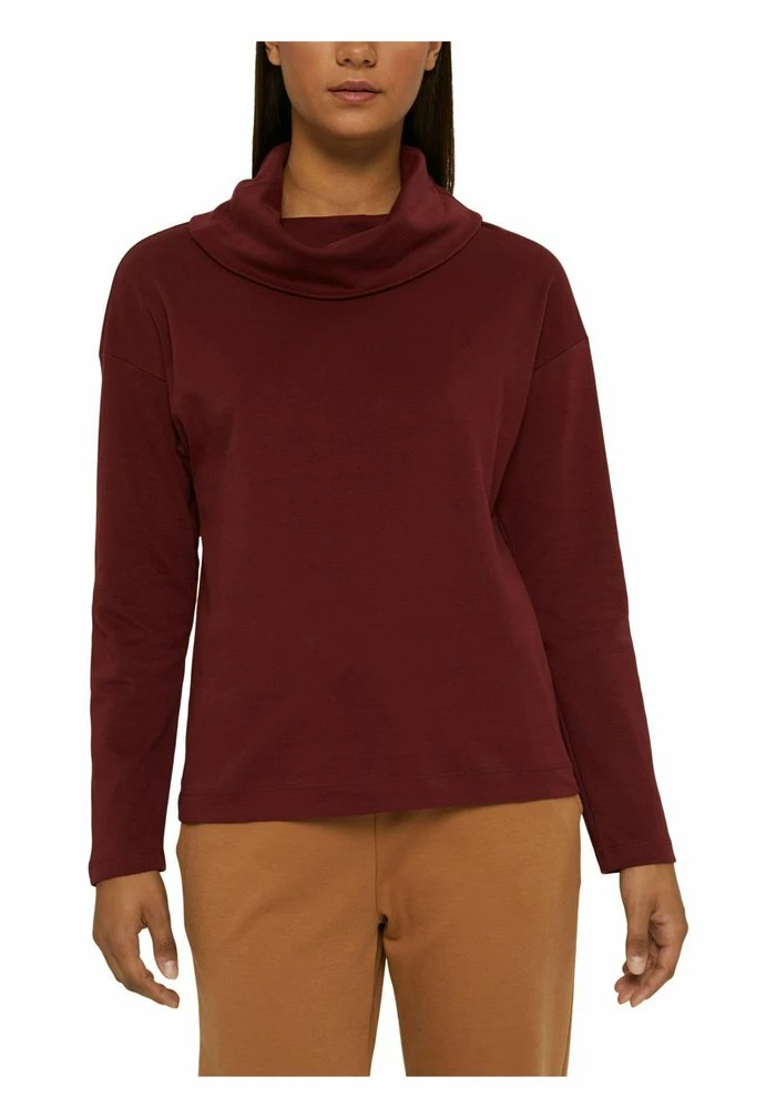Edc By Esprit HEAVY - Long Sleeved Top - Garnet Red 10 Edc By Esprit HEAVY - Long Sleeved Top - Garnet Red - Image 10