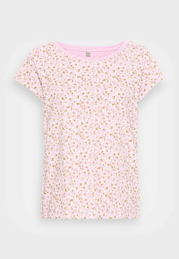 Edc By Esprit Print T-shirt - Lilac 4 Edc By Esprit Print T-shirt - Lilac - Image 4