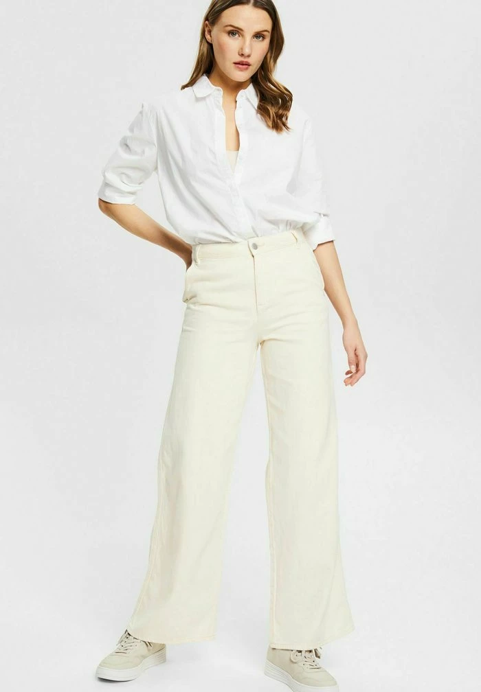 Edc By Esprit Flared Jeans - Beige 2 Edc By Esprit Flared Jeans - Beige - Image 2