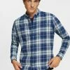Edc By Esprit REGULAR FIT - Shirt - Blue Dark Washed