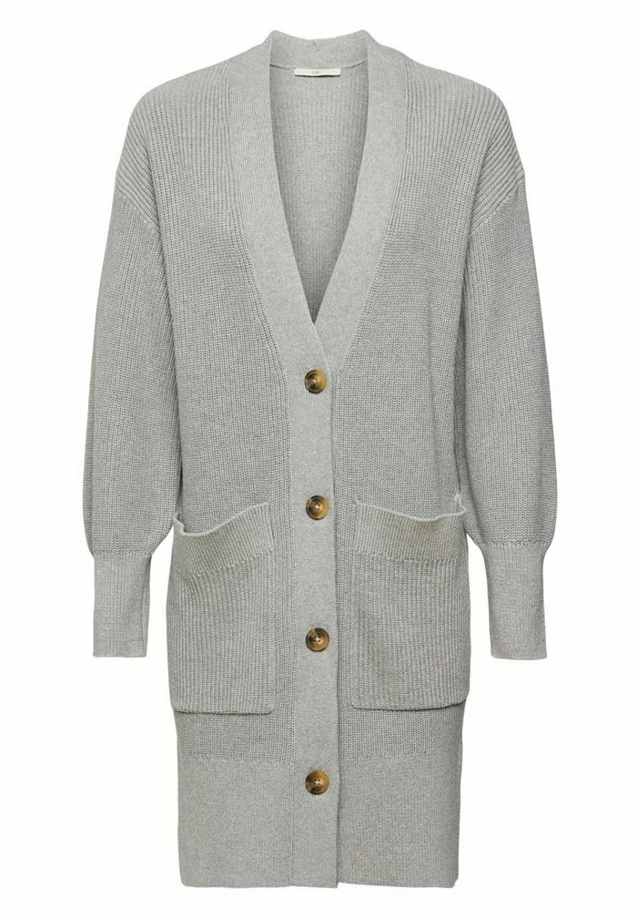 Edc By Esprit LANGER - Cardigan - Medium Grey 6 Edc By Esprit LANGER - Cardigan - Medium Grey - Image 6
