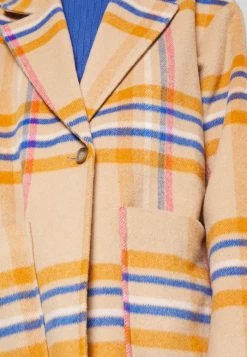 Edc By Esprit Classic Coat - Blue -edc by Esprit Shop 698b469734a64ee2b91cb55c2f79d59f