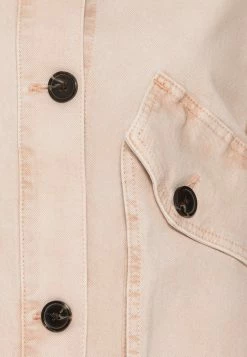 Edc By Esprit BIG POCKET - Denim Jacket - Dusty Nude -edc by Esprit Shop 69ef756d76b84bb0804bc3b84dae6138