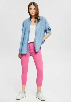 Edc By Esprit Trousers - Pink -edc by Esprit Shop 6a14d3adfb684dfab63a05ad4217b0d3