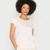 Edc By Esprit ROUND NECK - Basic T-shirt - Dusty Nude