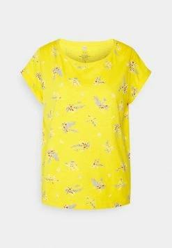Edc By Esprit Print T-shirt - Sunflower Yellow