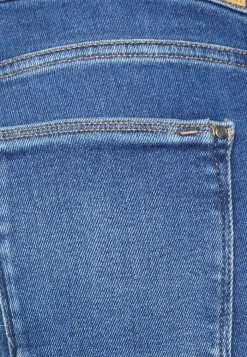 Edc By Esprit LOW RISE - Jeans Skinny Fit - Blue Dark Wash -edc by Esprit Shop 6effe660024b4bf18cef4666609a7bab