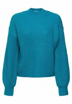Edc By Esprit Jumper - Teal Blue -edc by Esprit Shop 70803d3dbfb845db8249f44fb40b5f34