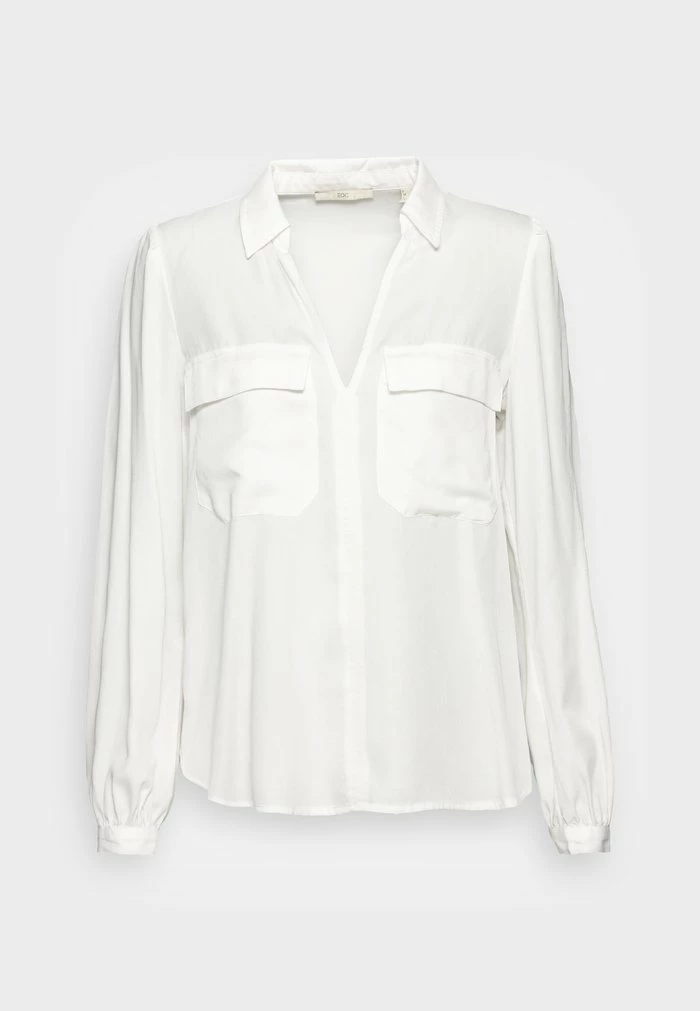 Edc By Esprit Blouse - Off White 6 Edc By Esprit Blouse - Off White - Image 6