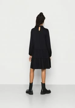 Edc By Esprit CREPE - Jersey Dress - Black -edc by Esprit Shop 72112d1343fe4aed92e6630440539d94