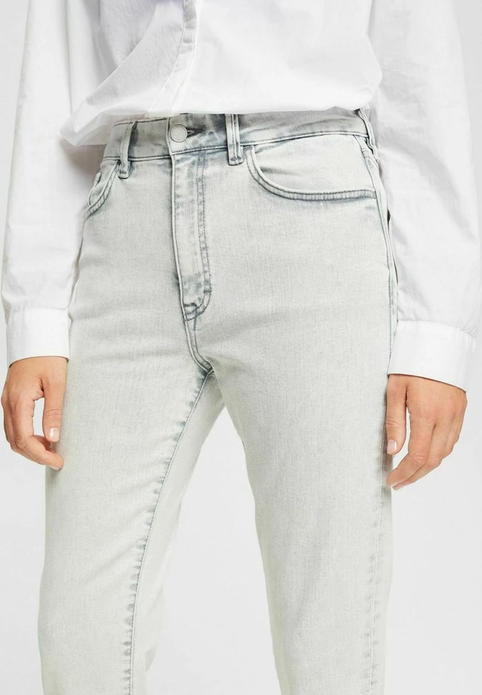 Edc By Esprit Slim Fit Jeans - Grey Bleached 13 Edc By Esprit Slim Fit Jeans - Grey Bleached - Image 13