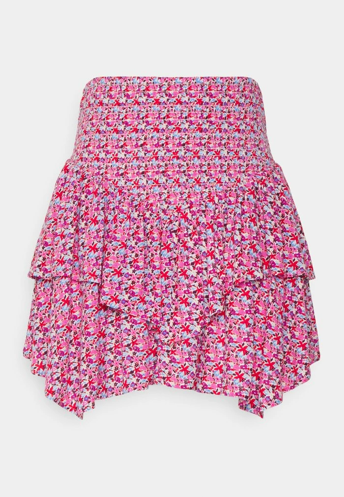 Edc By Esprit SMOCKING - Mini Skirt - Off White 1 Edc By Esprit SMOCKING - Mini Skirt - Off White