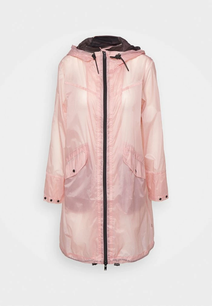 Edc By Esprit RAINCOAT - Waterproof Jacket - Dusty Nude 2 Edc By Esprit RAINCOAT - Waterproof Jacket - Dusty Nude - Image 2