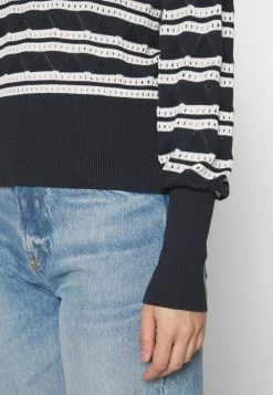 Edc By Esprit POINTELLE - Jumper - Navy 11 Edc By Esprit POINTELLE - Jumper - Navy -edc by Esprit Shop 72d266a01adb4ceab513fabd80b16ea8