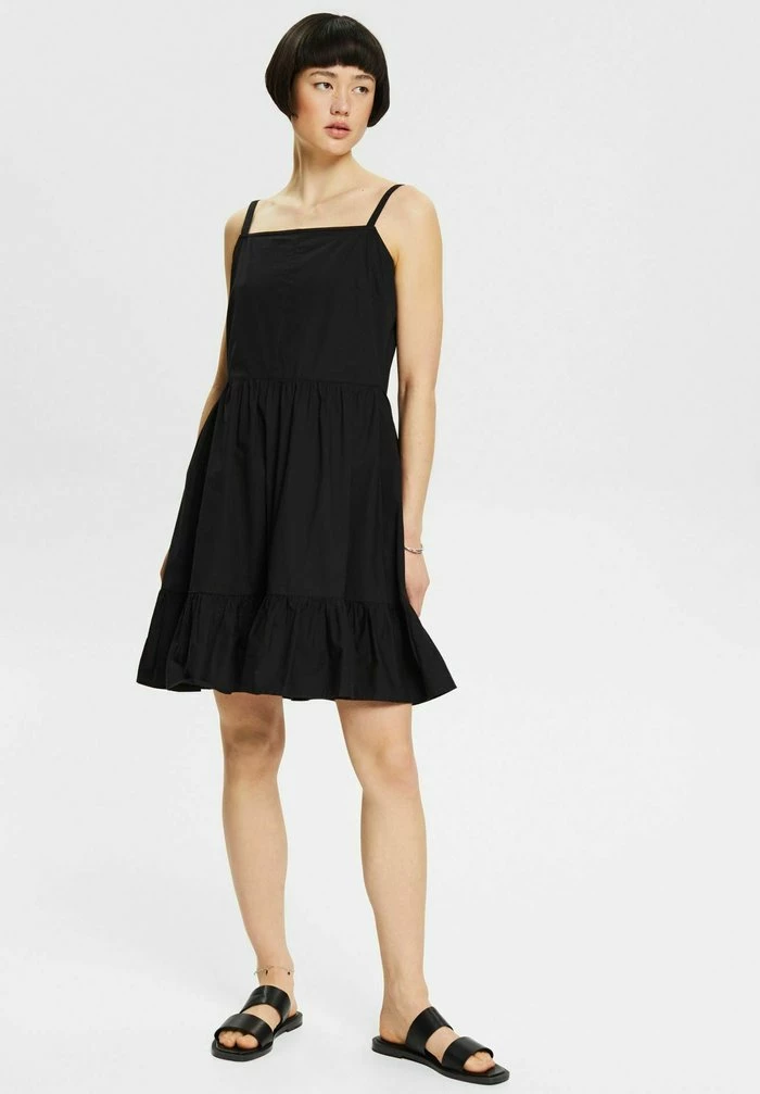 Edc By Esprit Day Dress - Black 2 Edc By Esprit Day Dress - Black - Image 2