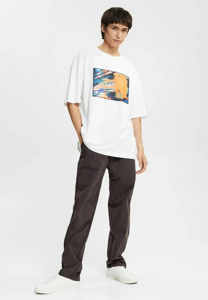 Edc By Esprit MIT ELASTISCHEM BUND - Trousers - Black 5 Edc By Esprit MIT ELASTISCHEM BUND - Trousers - Black - Image 5