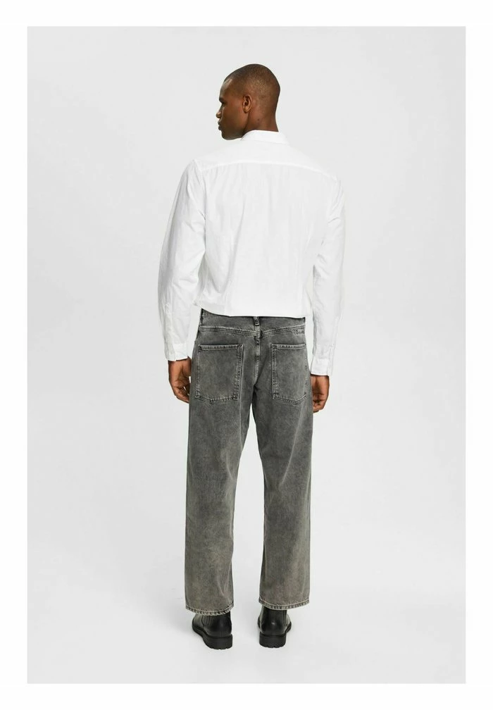 Edc By Esprit Straight Leg Jeans - Grey Medium Washed 3 Edc By Esprit Straight Leg Jeans - Grey Medium Washed - Image 3