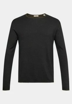 Edc By Esprit MIT ROLLKANTEN - Jumper - Black -edc by Esprit Shop 76694e41d0b646ab87fd236c3ac1d7ba