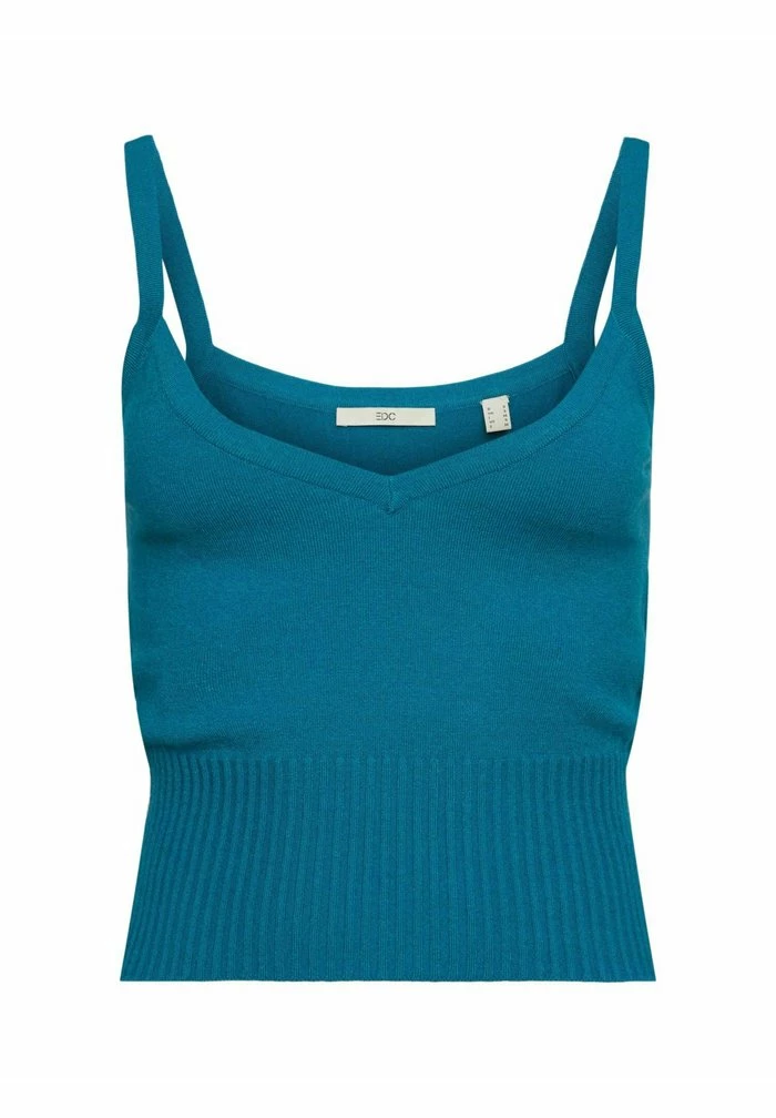 Edc By Esprit Top - Teal Blue 2 Edc By Esprit Top - Teal Blue - Image 2