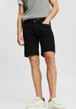 Edc By Esprit Denim Shorts - Black