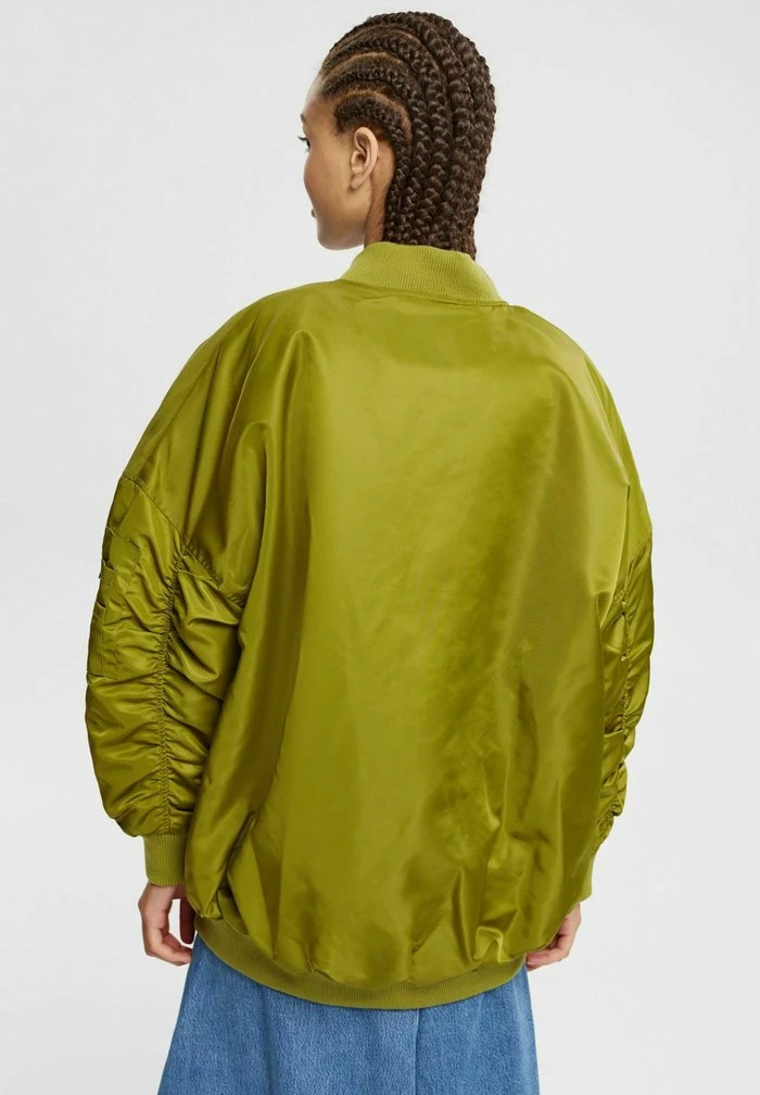Edc By Esprit BOMBERJACKET - Bomber Jacket - Olive 3 Edc By Esprit BOMBERJACKET - Bomber Jacket - Olive - Image 3