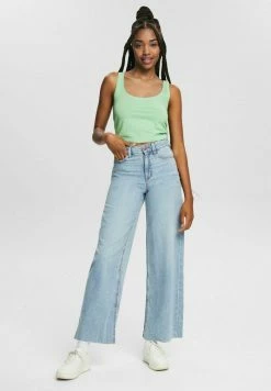 Edc By Esprit WIDE - Relaxed Fit Jeans - Blue Light Wash -edc by Esprit Shop 77fa2349a851455bab2ba5fe6fe457b6