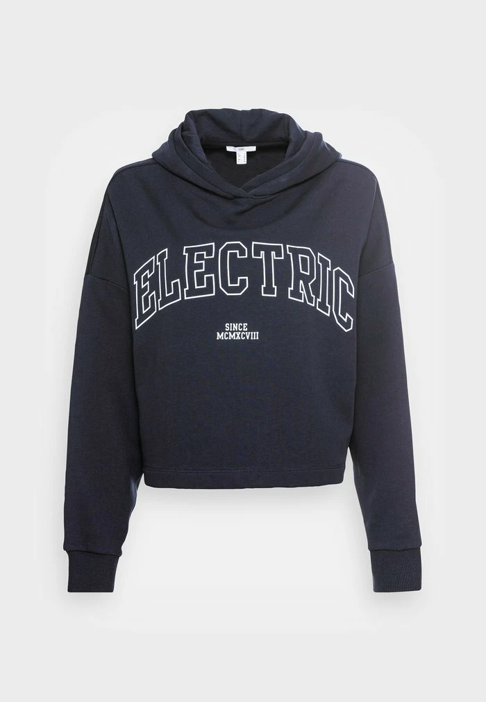 Edc By Esprit VARSITY - Sweatshirt - Navy 4 Edc By Esprit VARSITY - Sweatshirt - Navy - Image 4