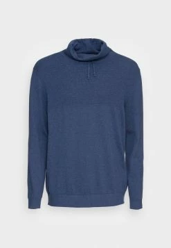 Edc By Esprit COO WS F FUNNEL - Jumper - Grey Blue -edc by Esprit Shop 7867ef044b05461daa6ac274a158a805