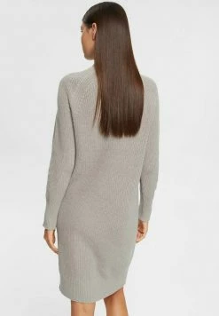 Edc By Esprit MOCKNECK - Shift Dress - Medium Grey -edc by Esprit Shop 78ac07eb0dbc46f0837b9283cb886ca4