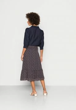 Edc By Esprit SKIRT - A-line Skirt - Navy -edc by Esprit Shop 78c5a5dfce3444d3aa13e155b72654c3