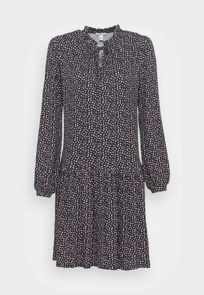 Edc By Esprit CREPE - Day Dress - Navy 4 Edc By Esprit CREPE - Day Dress - Navy - Image 4