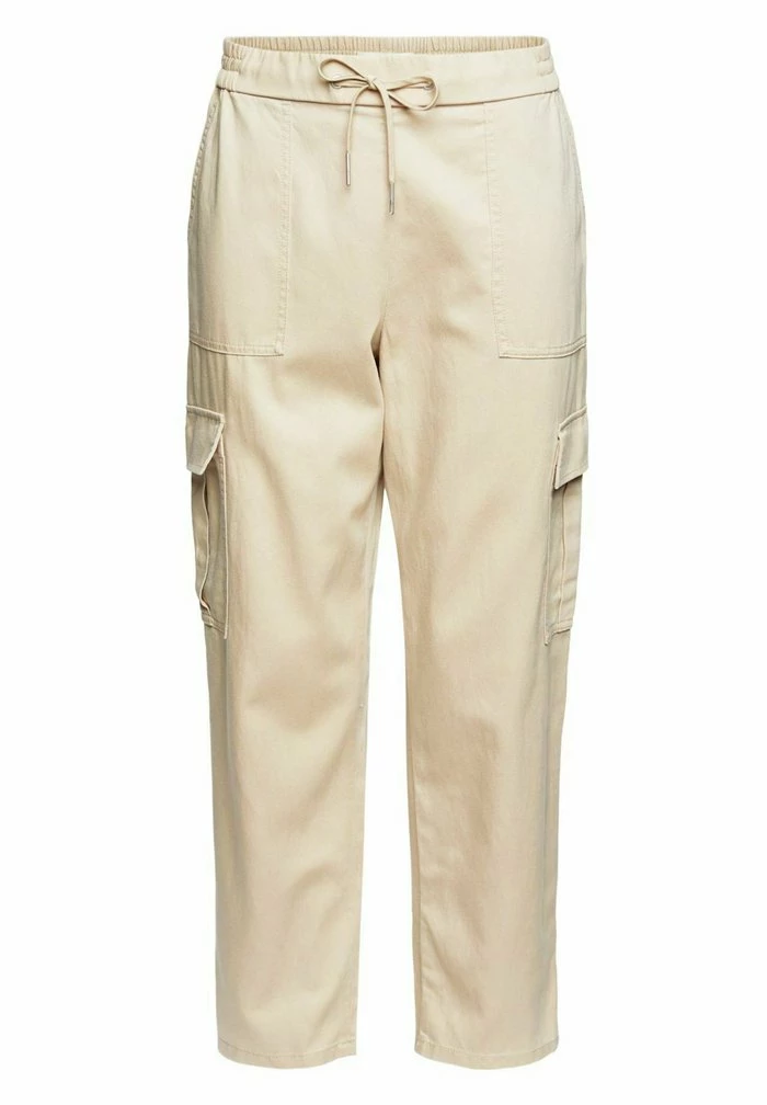 Edc By Esprit Cargo Trousers - Sand 9 Edc By Esprit Cargo Trousers - Sand - Image 9