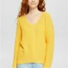 Edc By Esprit MIT V-AUSSCHNITT - Jumper - Yellow