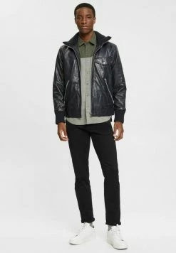 Edc By Esprit REGULAR FIT - Shirt - Dark Khaki -edc by Esprit Shop 7a685e2651b14acfa8d50a7c4e38e3e9