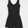 Edc By Esprit SLUB CROCHE - Jumpsuit - Black
