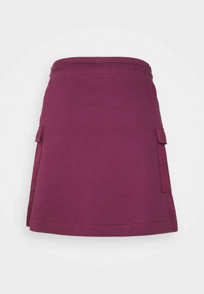 Edc By Esprit SKIRT - Mini Skirt - Bordeaux Red 2 Edc By Esprit SKIRT - Mini Skirt - Bordeaux Red - Image 2